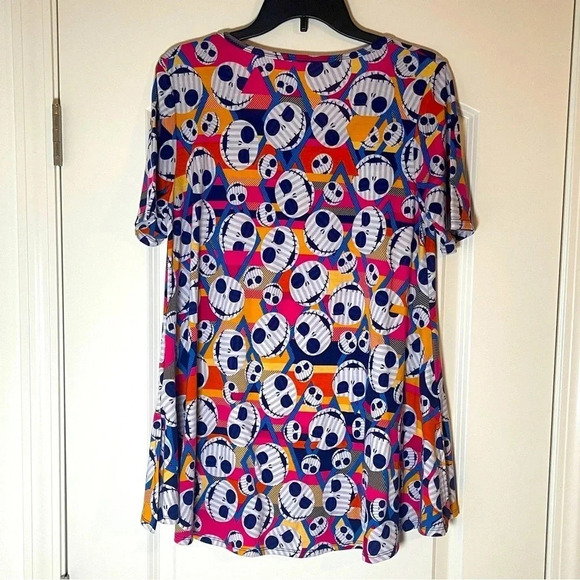 LuLaRoe Disney Nightmare Before Christmas Jack Skellington Shirt- Size S - Picture 2 of 4